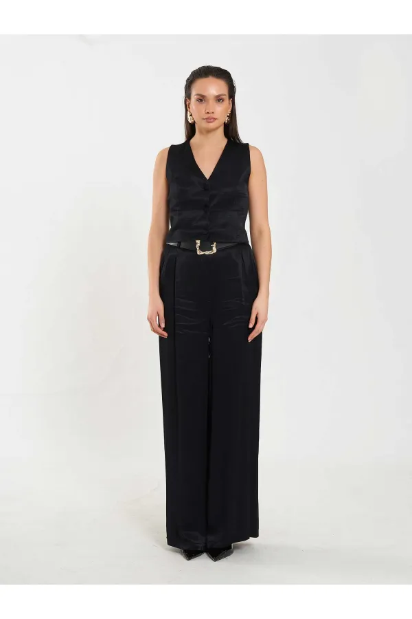 120734 Basic Saten Yelek