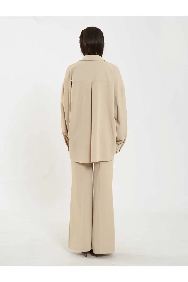 080802 Gizli Patlı Basic Gömlek