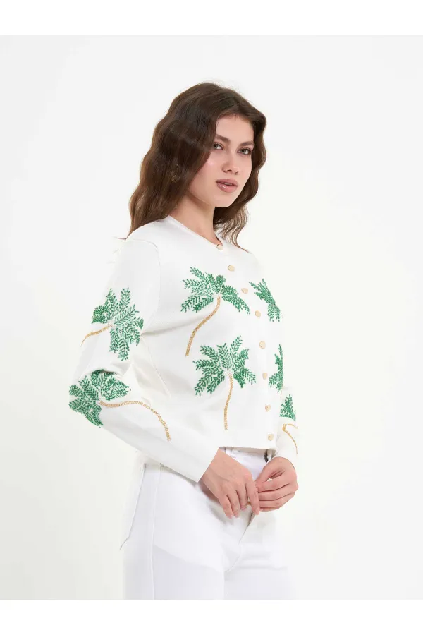 Gilet à perles Palm Tree 150525