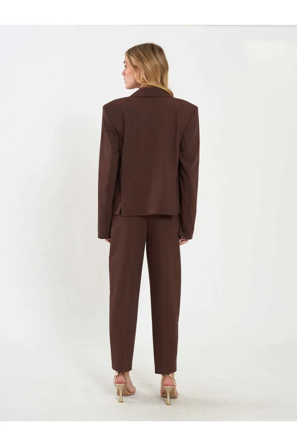 Veste oversize à épaules larges 131044