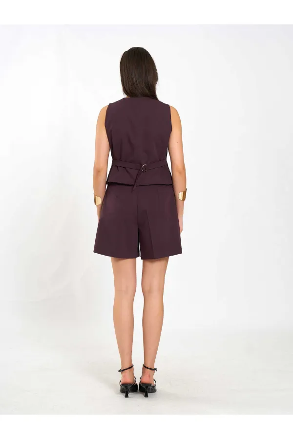 Shorty City Boy à plis simples 010868