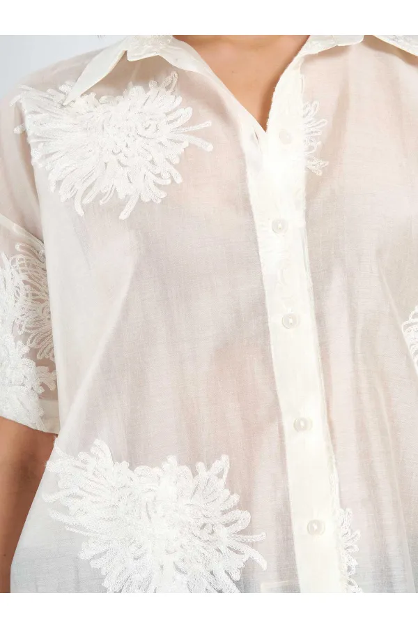 Chemise à manches courtes 080815