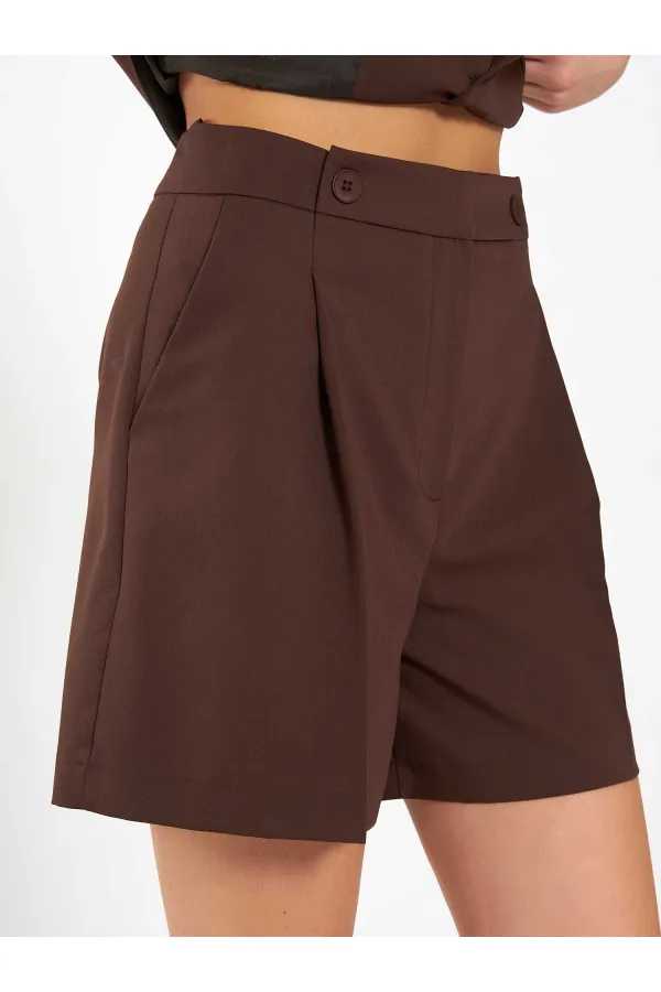 Shorty City Boy à plis simples 010868