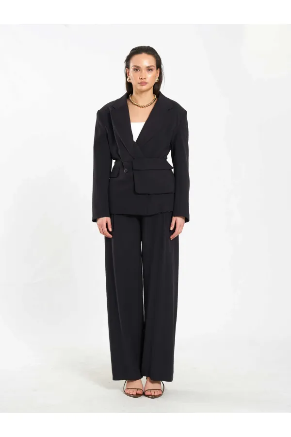 131057 Veste oversize avec sac