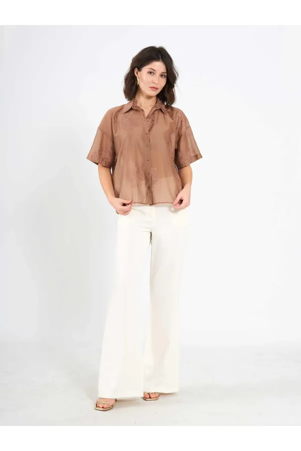 Chemise à manches courtes 080815