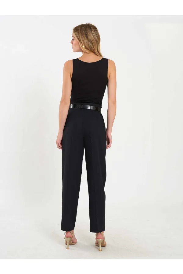 071857 Square Neck Strappy Blouse