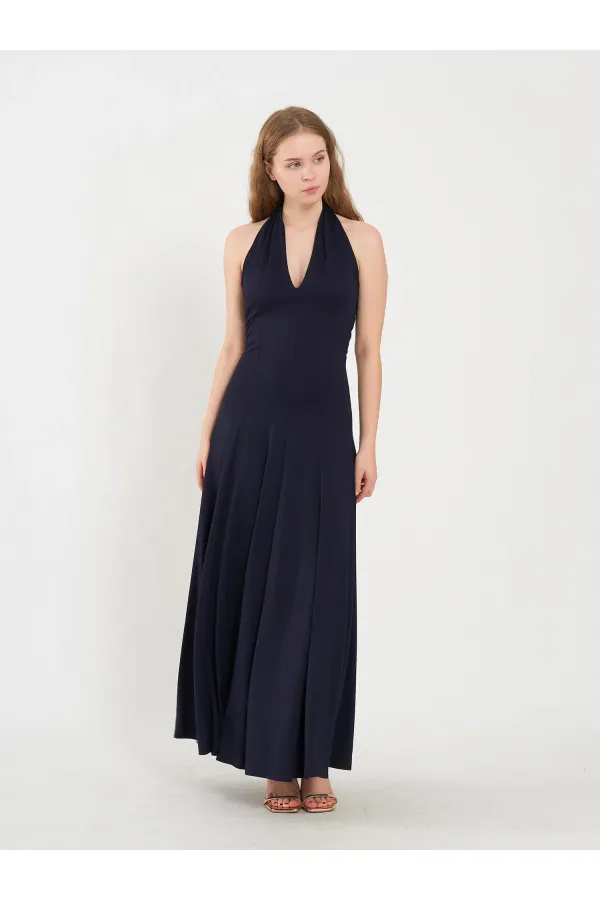 111684 Backless Midi Dress