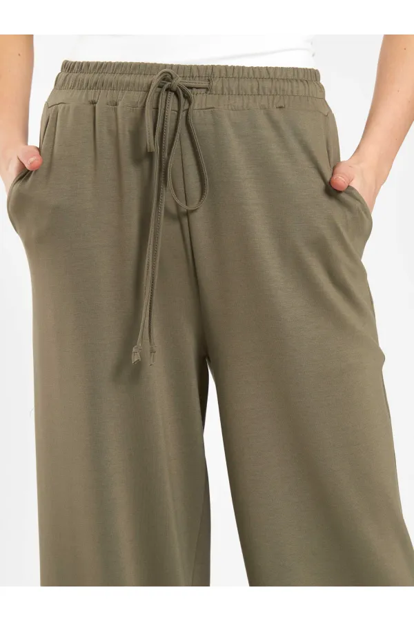 Pantalon à taille élastique 031628