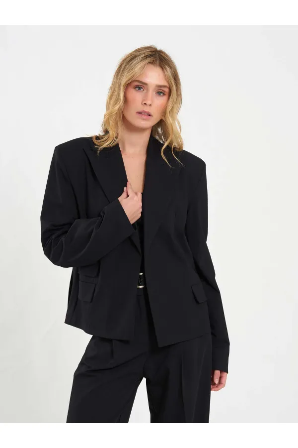 Veste oversize à épaules larges 131044