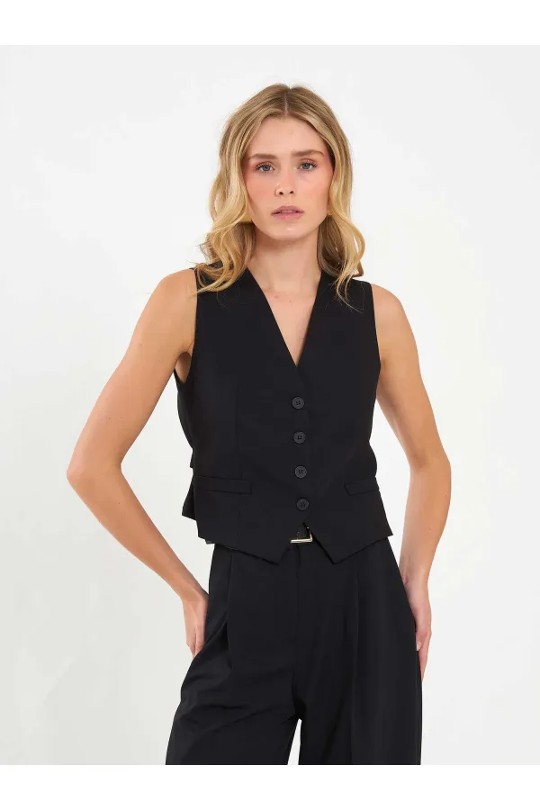 120738 Sırtı Tokalı Yelek