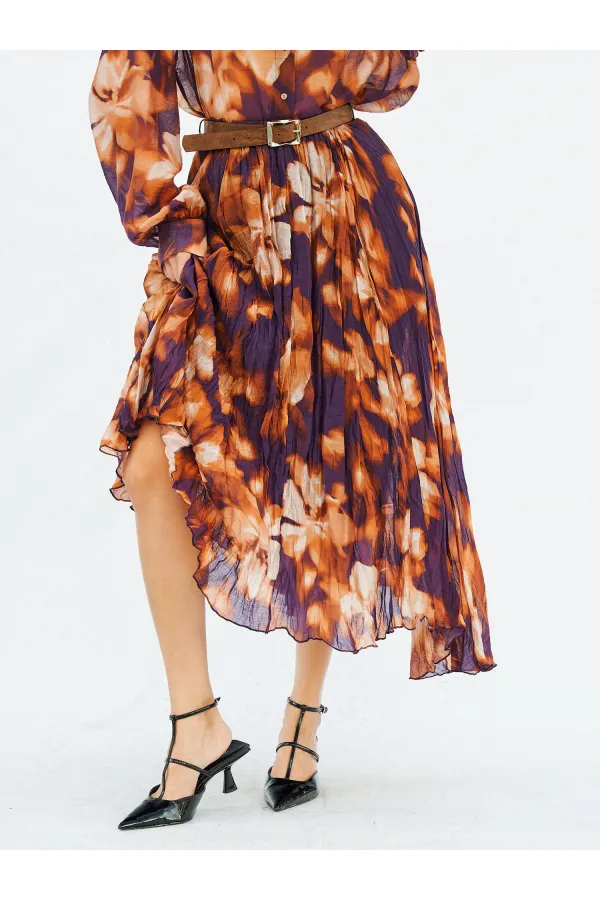 041097 Kraşlı Kloş Etek