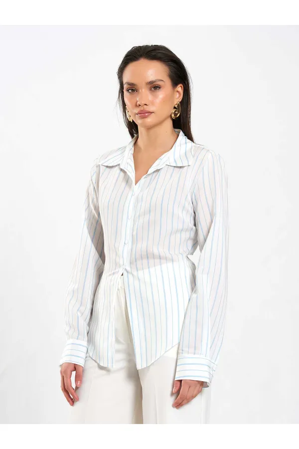 080787 Shirt with Back Detail