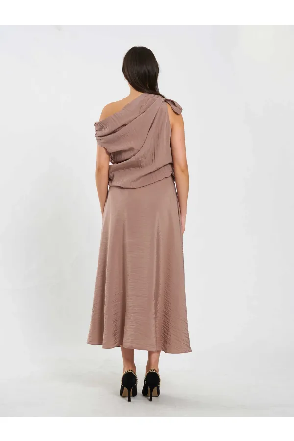 071886 One Shoulder Blouse