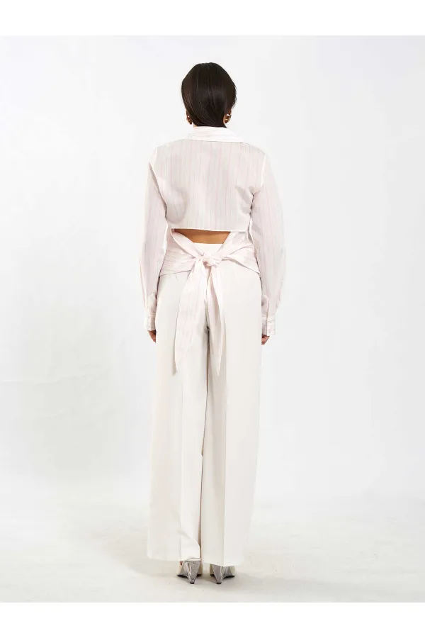 080787 Shirt with Back Detail