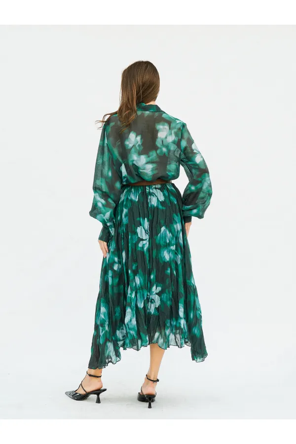 041097 Kraşlı Kloş Etek