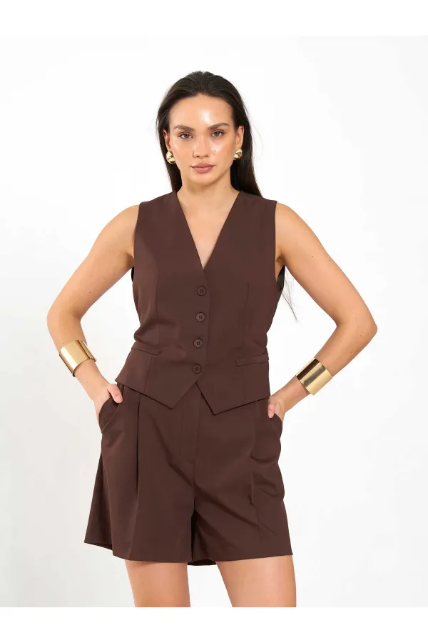 Shorty City Boy à plis simples 010868