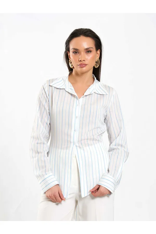 080787 Shirt with Back Detail