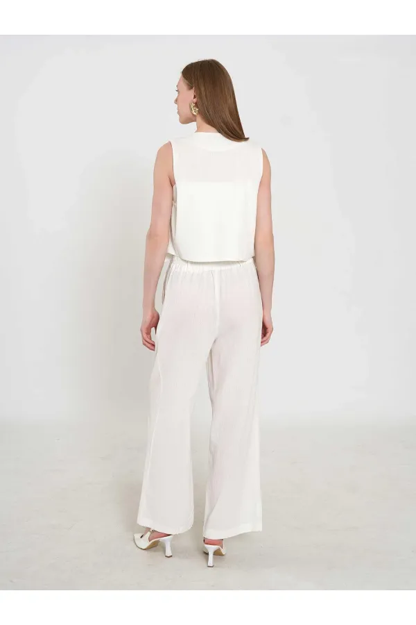 220524 Embroidered Vest Set