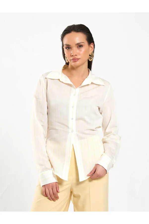 080787 Shirt with Back Detail