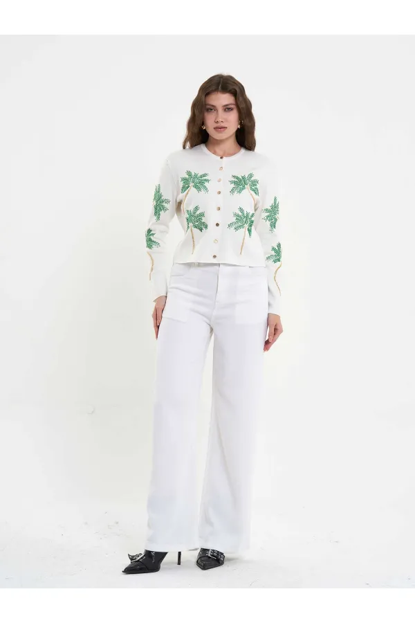 Gilet à perles Palm Tree 150525