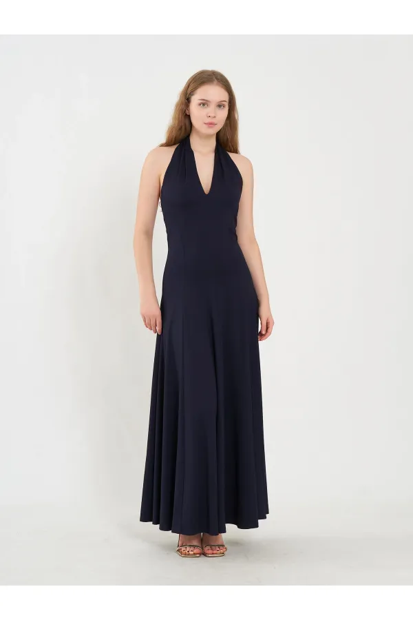 111684 Backless Midi Dress