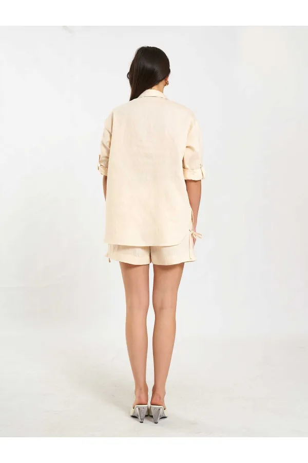 080783 Chemise à jupe encadrée