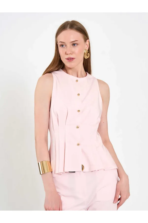 120746 Stella Waist-Fitted Vest