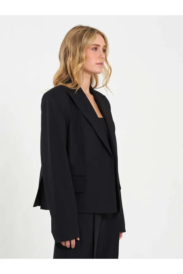 Veste oversize à épaules larges 131044