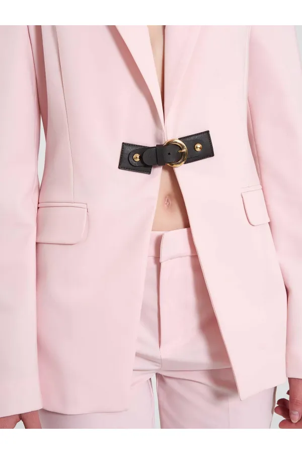 131066 Stella Jacket with Front Belt Buckle