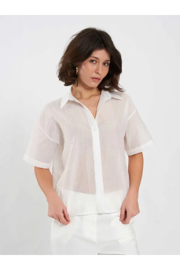 Chemise à manches courtes 080816