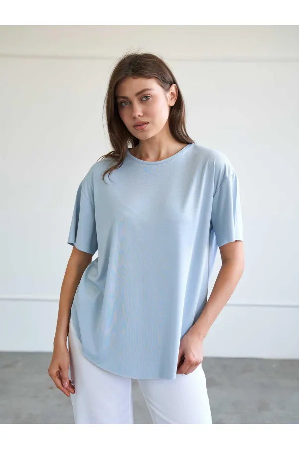 050746 Kısa Kollu Örme T-shirt