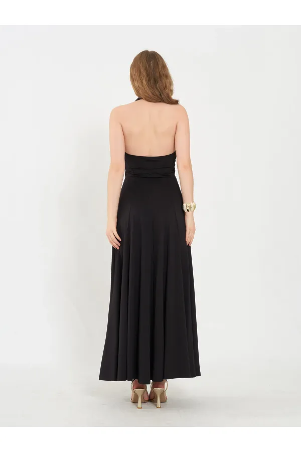 Robe midi dos nu 111684