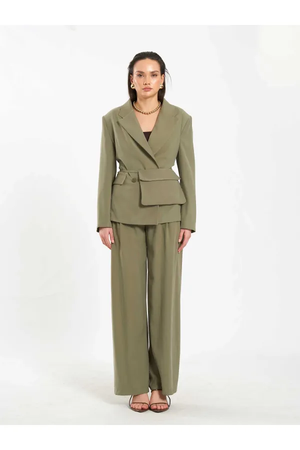 131057 Veste oversize avec sac