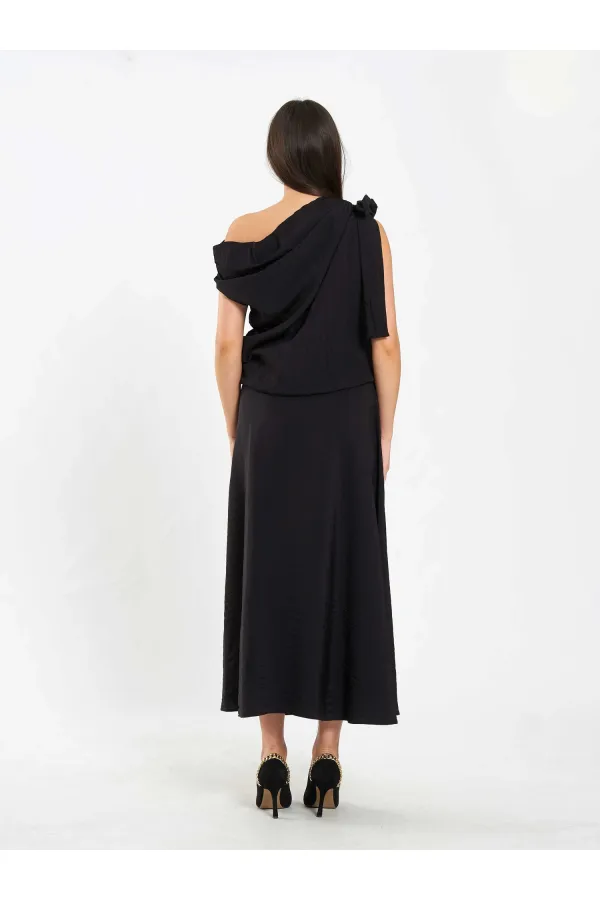 071886 Chemisier asymétrique