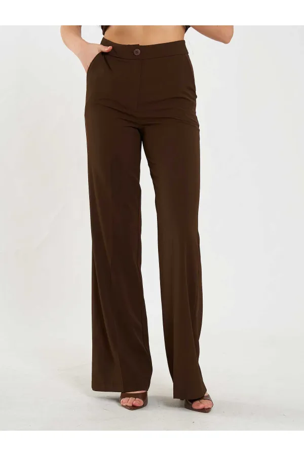 031657 Düz Kemer Pantolon