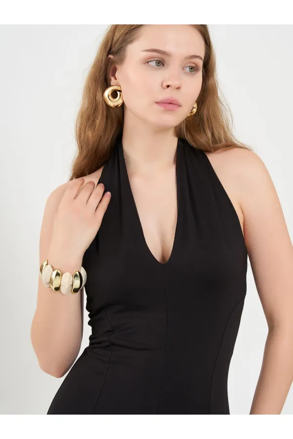 Robe midi dos nu 111684