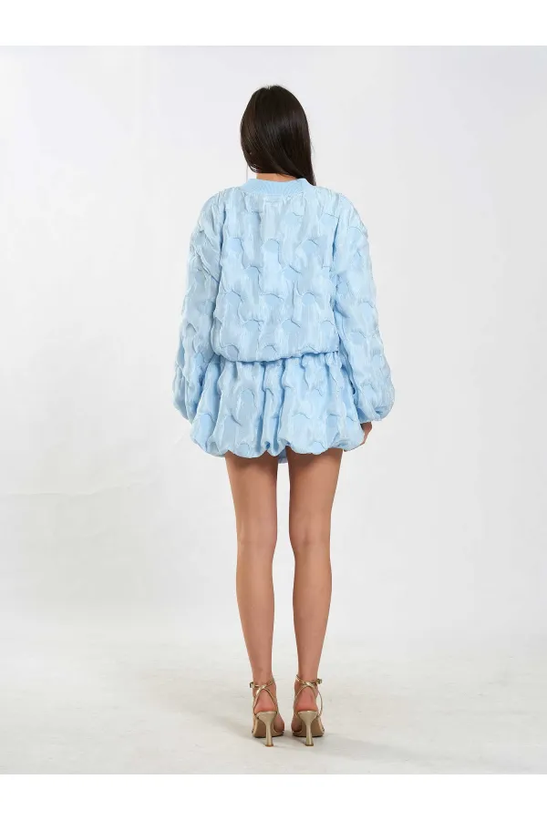 160893 Bomber Fermuarlı Ceket