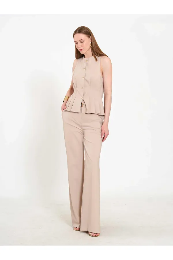 120746 Stella Waist-Fitted Vest