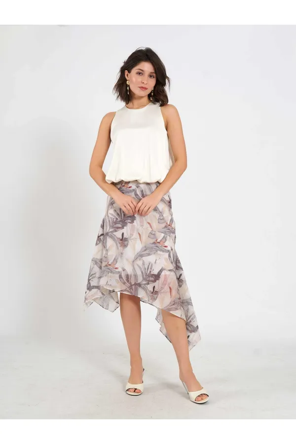 Jupe midi corset 041190