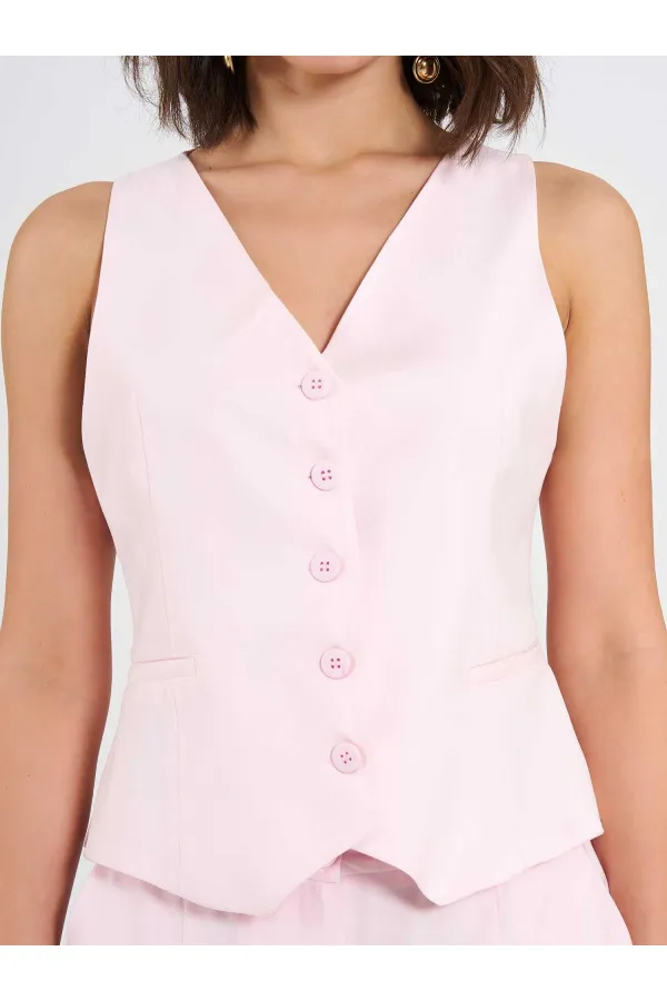 120745 Beş Düğmeli Orta Boy Yelek