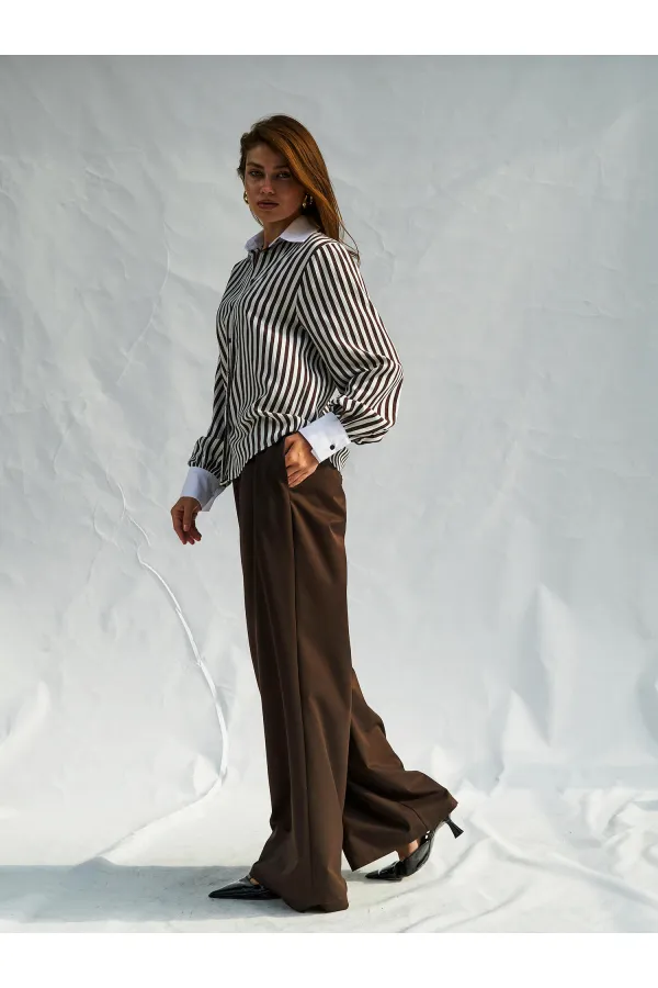 080726 Garnili Erkek Yaka Gömlek