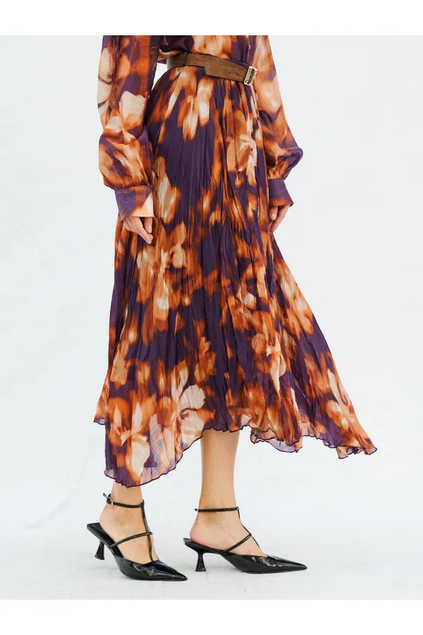 041097 Kraşlı Kloş Etek