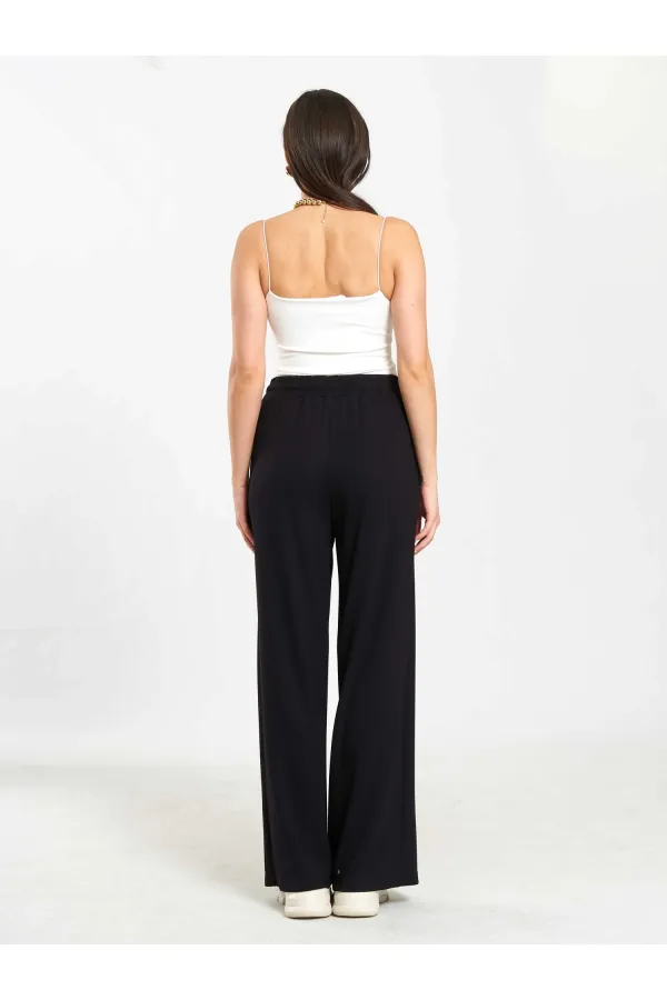 Pantalon à taille élastique 031628