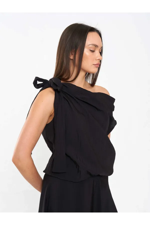 071886 Chemisier asymétrique