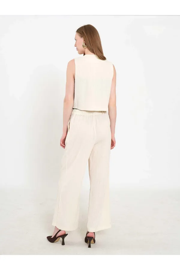 220524 Embroidered Vest Set