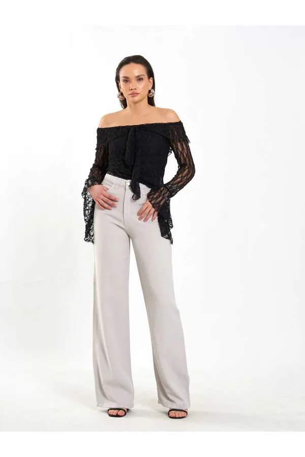 031659 Tencel Straight Leg Trousers 031659 Tencel Straight Leg Trousers
