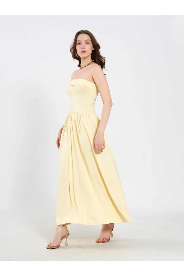 111718 Straplez Örme Elbise 111718 Straplez Örme Elbise