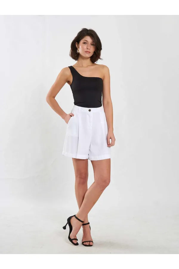 Short plissé simple 010875