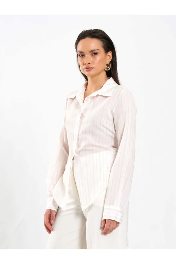 080787 Shirt with Back Detail