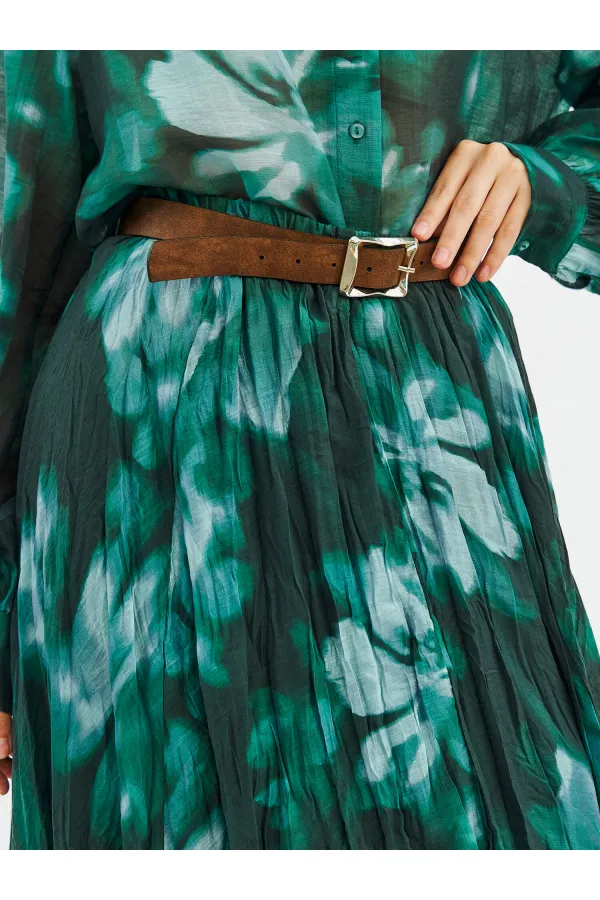 041097 Kraşlı Kloş Etek